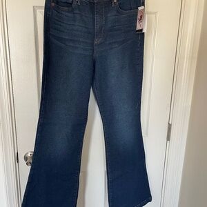 Sofia Vergara Women's Melisa High Rise Flare Jeans Blue  Size 10